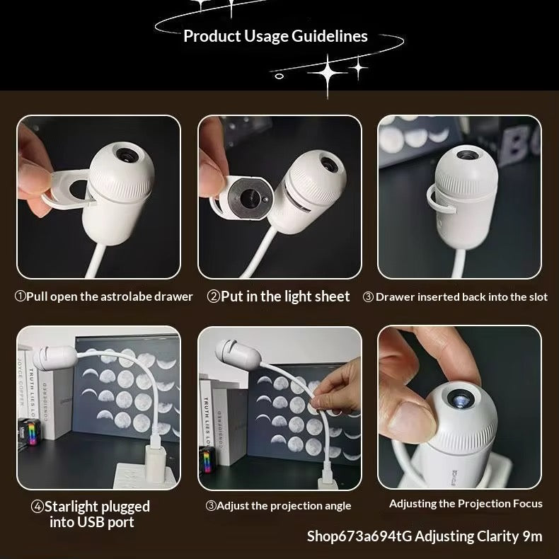 Galaxy Night Light projector